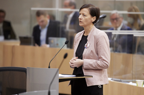 Fragestunde an Innenminister Gerhard Karner (ÖVP), Frage gestellt von Nationalratsabgeordnete Sabine Schatz (SPÖ)