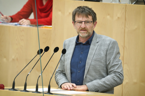 Bundesrat Andreas Lackner (GRÜNE) am Wort