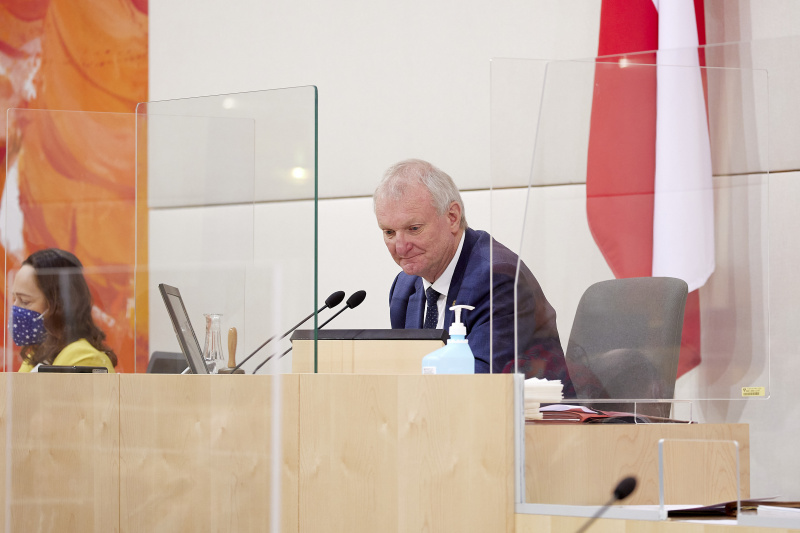 Vorsitz durch Vizepräsident des Bundesrates Günter Novak (SPÖ)