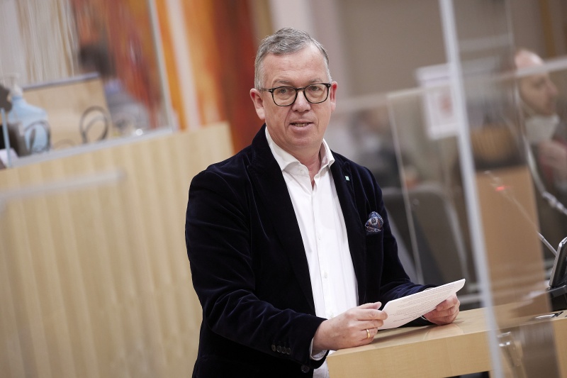 Am Rednerpult Nationalratsabgeordneter Werner Saxinger (ÖVP)