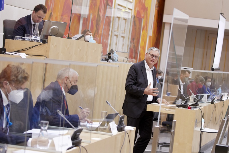 Am Rednerpult Nationalratsabgeordneter Alois Stöger (SPÖ)