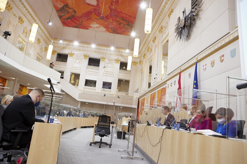 Rede von Gesundheitsminister Wolfgang Mückstein (GRÜNE)