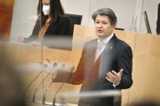 Nationalratsabgeordneter Helmut Brandstätter (NEOS) am Wort