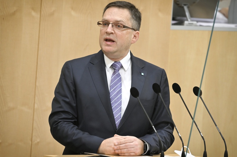 Am Rednerpult: Nationalratsabgeordneter August Wöginger (ÖVP)
