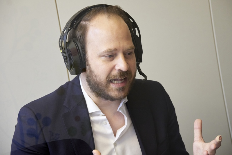 Nationalratsabgeordneter Nikolaus Scherak (NEOS) im Online-Workshop