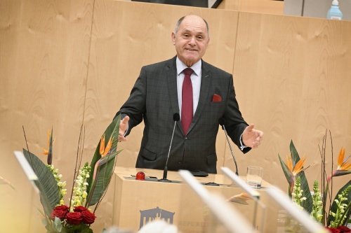Eröffnungsworte von Nationalratspräsident Wolfgang Sobotka (ÖVP)