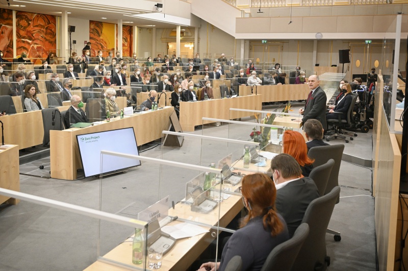 Eröffnungsworte von Nationalratspräsident Wolfgang Sobotka (ÖVP)