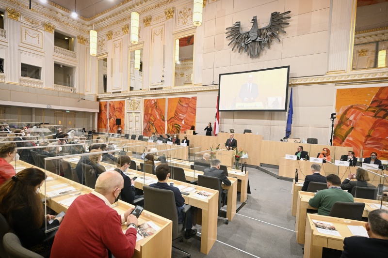 Eröffnungsworte von Nationalratspräsident Wolfgang Sobotka (ÖVP)