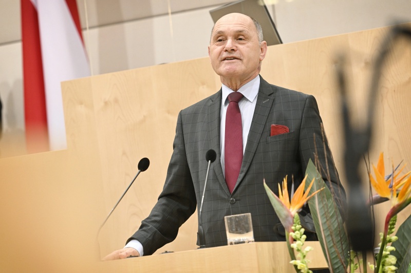 Eröffnungsworte von Nationalratspräsident Wolfgang Sobotka (ÖVP)