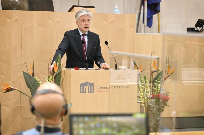 Schlussworte von Parlamentsdirektor Harald Dossi