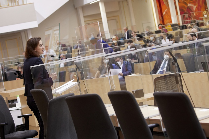 Rede von Justizministerin Alma Zadic (GRÜNE)