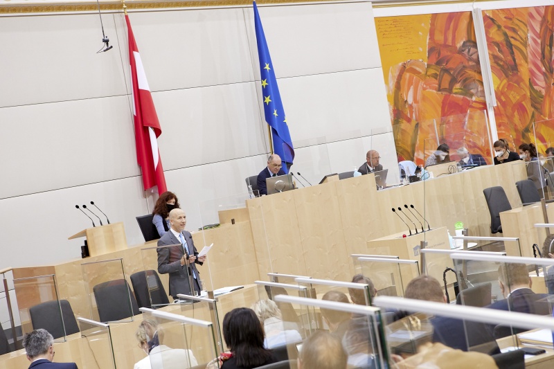 Rede von Arbeitsministerin Martin Kocher