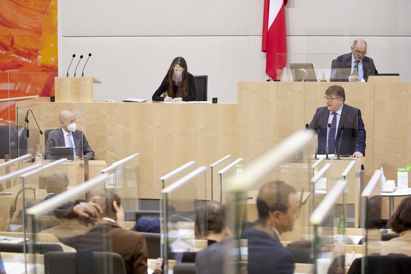 Am Rednerpult: Nationalratsabgeordneter Rainer Wimmer (SPÖ)