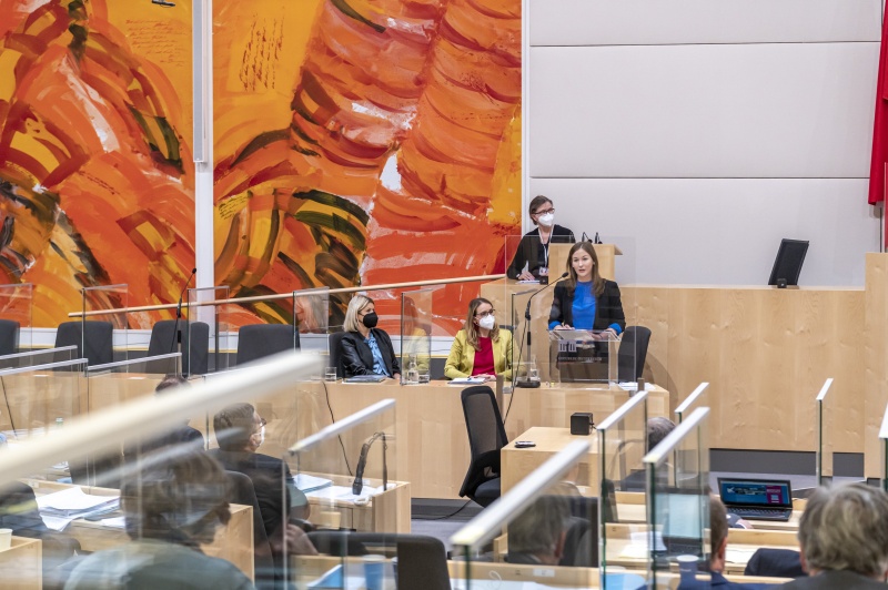 Rede von Staatssekretärin Claudia Plakolm (ÖVP)