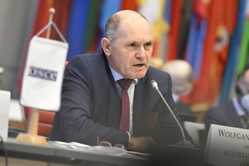 Nationalratspräsident Wolfgang Sobotka (ÖVP) bei seiner Rede