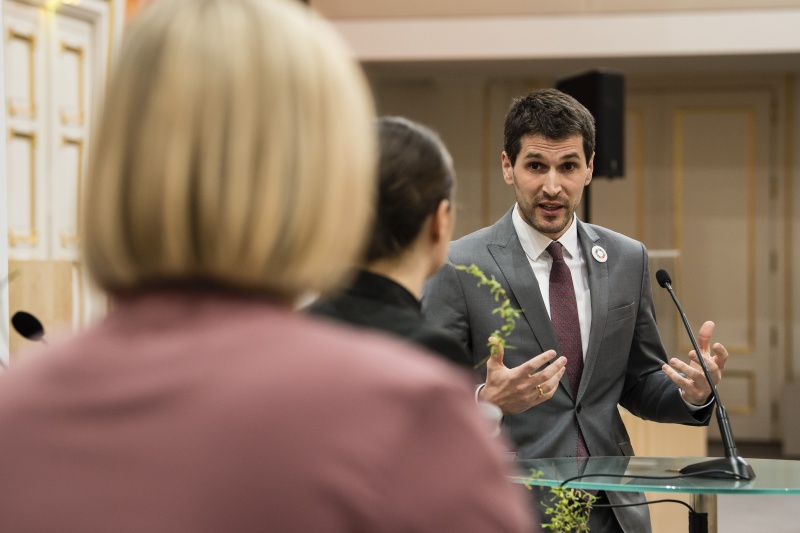 Nationalratsabgeordneter Lukas Hammer (Grüne)