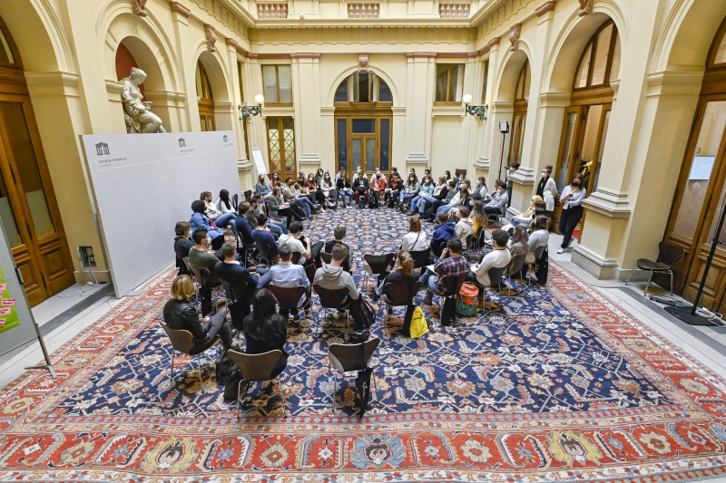 Blick Richtung VeranstaltungsteilnehmerInnen