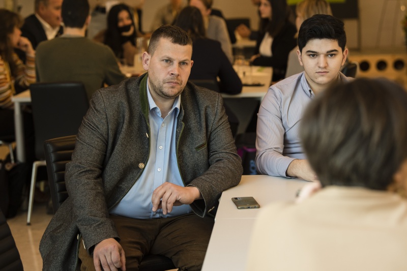 Liinks: Nationalratsabgeordneter Peter Schmiedlechner (FPÖ)