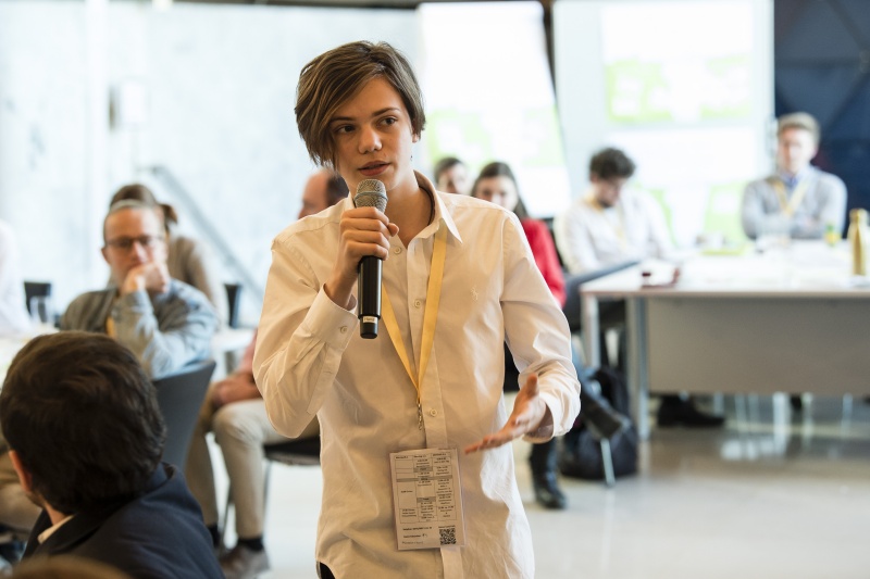 Abschließende Worte der VeranstaltungsteilnehmerInnen.