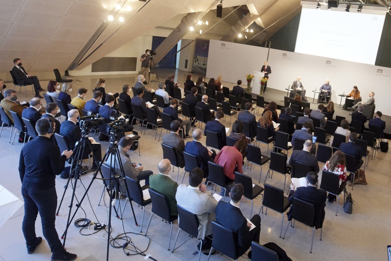 Eröffnungsworte von Parlamentsdirektor Harald Dossi