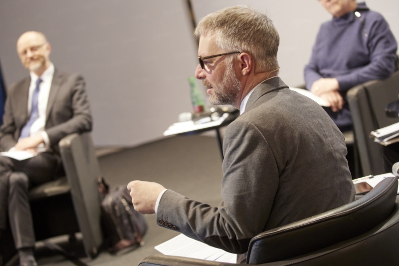 Moderation durch den Leiter der Abteilung Parlamentswissenschaftliche Grundsatzarbeit der Parlamentsdirektion Christoph Konrath