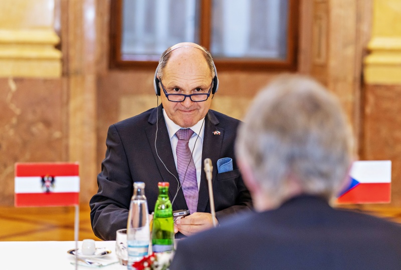 Nationalratspräsident Wolfgang Sobotka (ÖVP) während der Aussprache