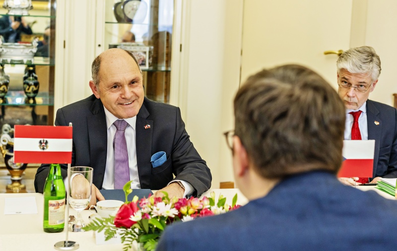 Nationalratspräsident Wolfgang Sobotka (ÖVP) während der Aussprache