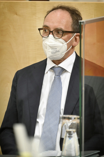 Gesundheitsminister Johannes Rauch (GRÜNE)