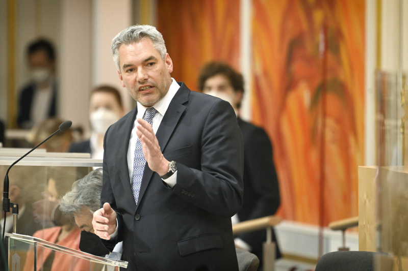 Erklärung Bundeskanzler Karl Nehammer (ÖVP)