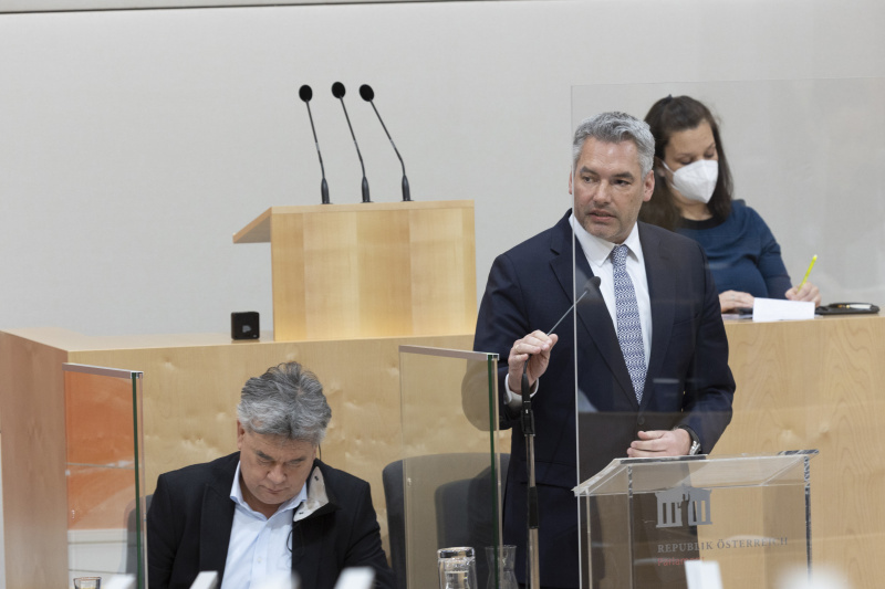 Erklärung Bundeskanzler Karl Nehammer (ÖVP)