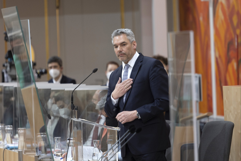 Erklärung Bundeskanzler Karl Nehammer (ÖVP)