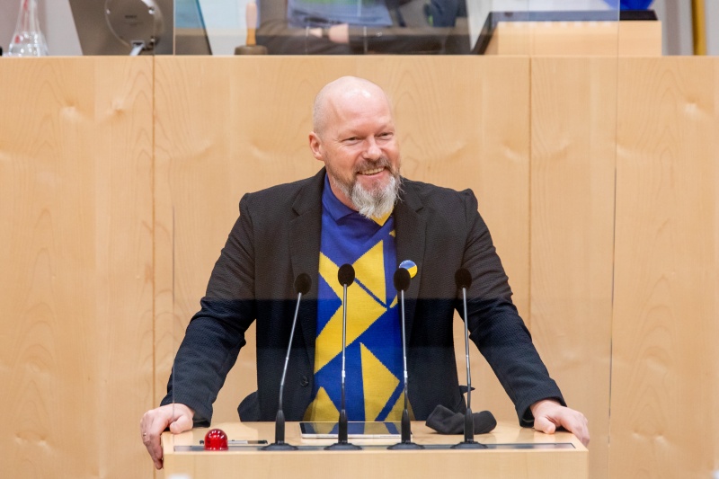 Bundesrat Marco Schreuder (GRÜNE) am Rednerpult