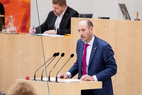 Bundesrat Karl-Arthur Arlamovsky am Rednerpult