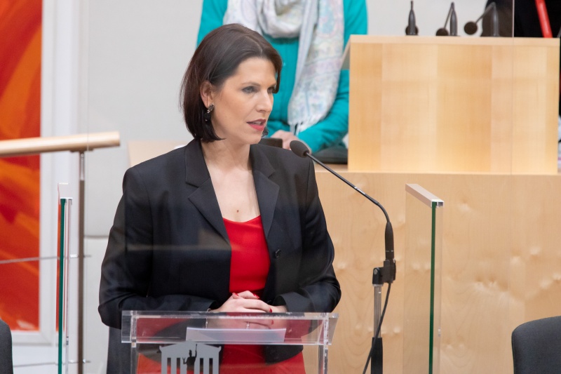 Erklärung Europaministerin Karoline Edtstadler (ÖVP)