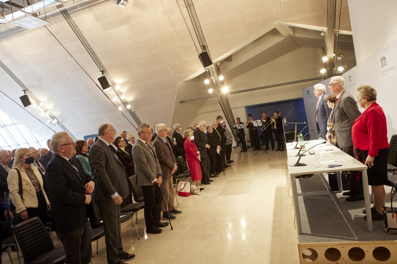 Abspielen der Bundeshymne