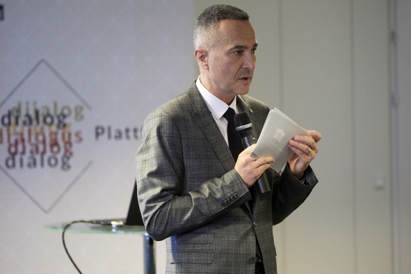 Moderation durch Sprecher der Parlamentsdirektion Karl-Heinz Grundböck