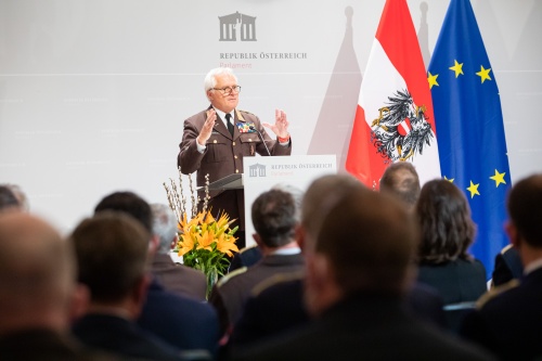 estansprache vom Präsident des Österreichischen Bundesfeuerwehrverbandes Albert Kern