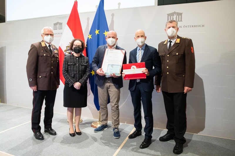 Awardverleihung an Ritter Trans GesmbH