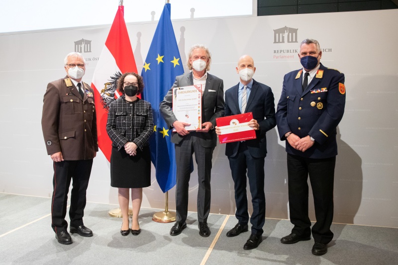 Awardverleihung an CCE-Ziviltechniker GmbH