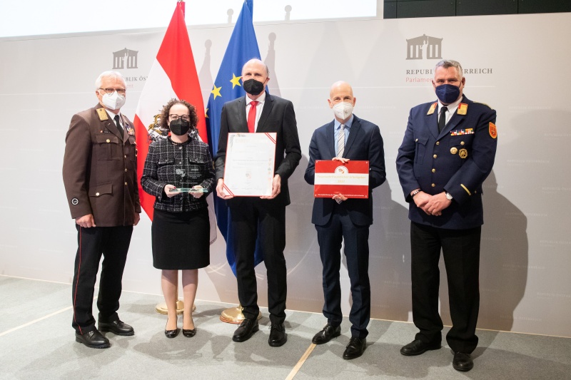 Awardverleihung an MONDI Frantschach GmbH