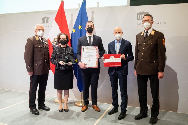 Awardverleihung an Thennemayer GesmbH