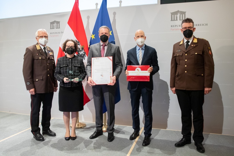 Awardverleihung an RSF Elektronik Ges.m.b.H.