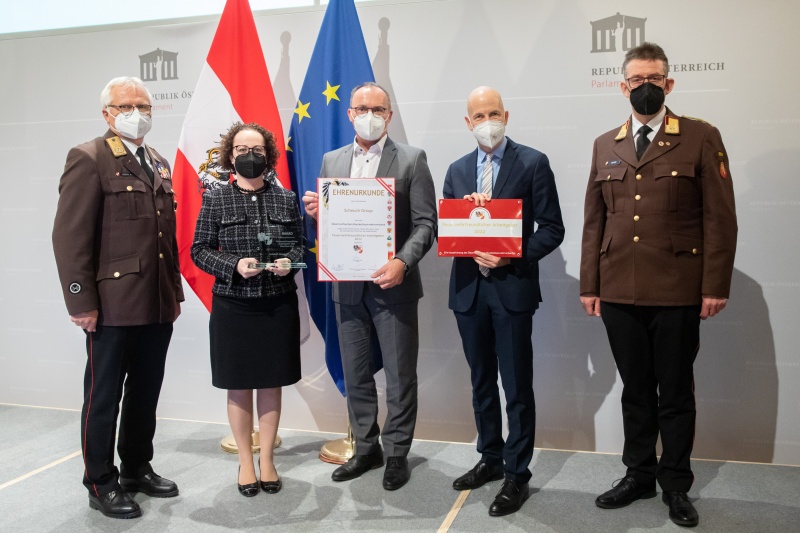 Awardverleihung an Scheuch Group