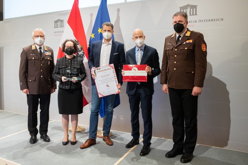 Awardverleihung an Moser Spielgeräte GmbH & Co KG