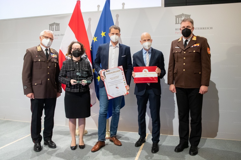 Awardverleihung an Moser Spielgeräte GmbH & Co KG