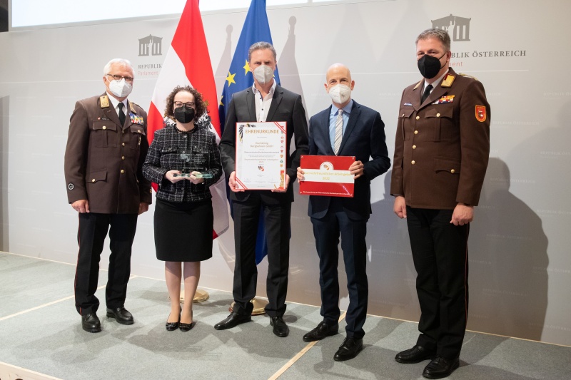 Awardverleihung an Hochkönig Bergbahnen GmbH