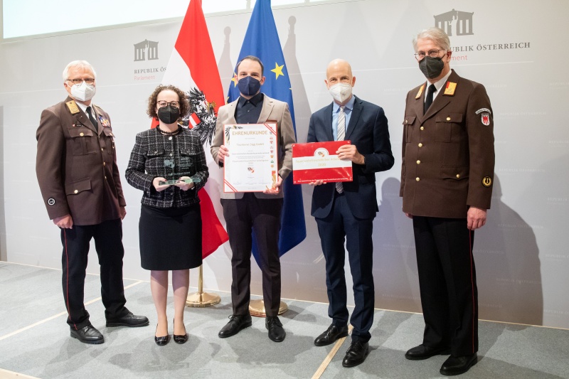 Awardverleihung an Tischlerei Sigg GmbH