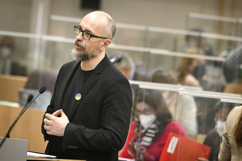 Fragestunde, Nationalratsabgeordneter Michel Reimon (GRÜNE)