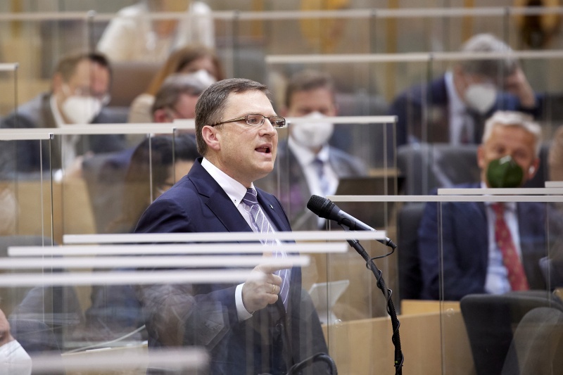 Klubobmann August Wögingner (ÖVP) zur Geschäftsordnung