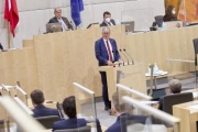 Am Rednerpult: Nationalratsabgeordneter Alois Stöger (SPÖ)